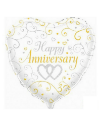 Happy Anniversary - 18 Inch Foil