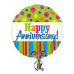 Happy Anniversary - Bright - 18 Inch Foil