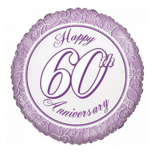 60th Anniversary - 18 Inch Foil