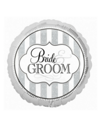 Bride &amp; Groom - Wedding - 18 Inch Foil