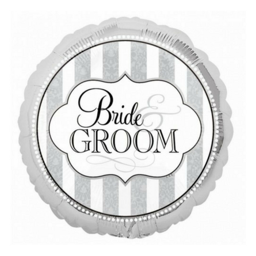 Bride &amp; Groom - Wedding - 18 Inch Foil