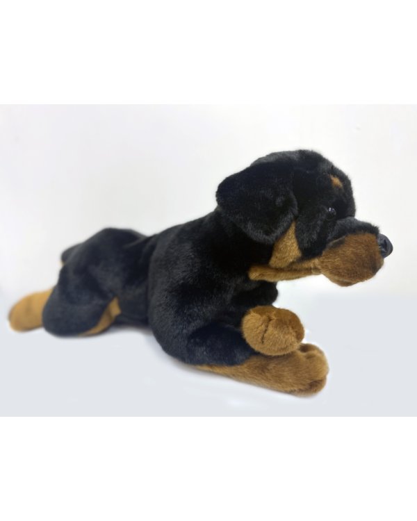 22811 Игрушка мягконабивная Собаки 40см (черно-коричневая) в асс-те (4)