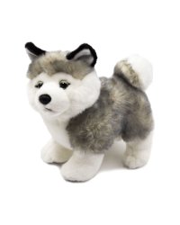 62432 Игрушка мягконабивная Xаски стоящ. 23см