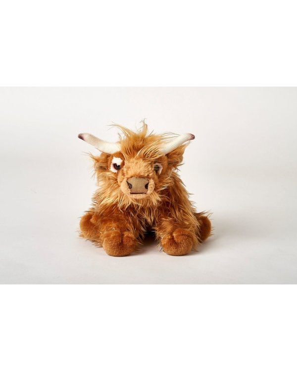 92394 Игрушка мягконабивная Корова Xайлэнд 26см