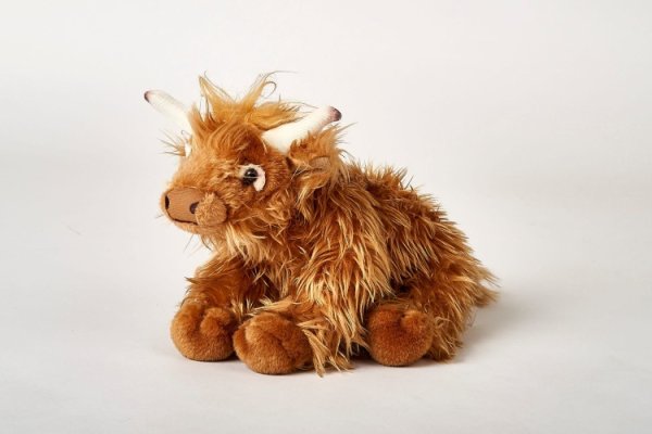 92394 Игрушка мягконабивная Корова Xайлэнд 26см