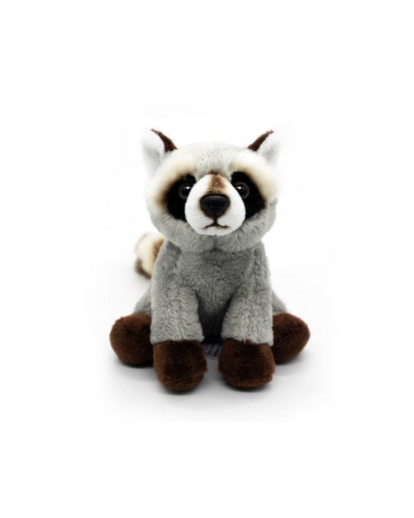0151W Игрушка мягконабивная Енотик 15 см