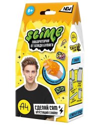 Игрушка для детей старше 5-и лет модели "Slime лаборатория" Влад А4, Crunch slime 100 г