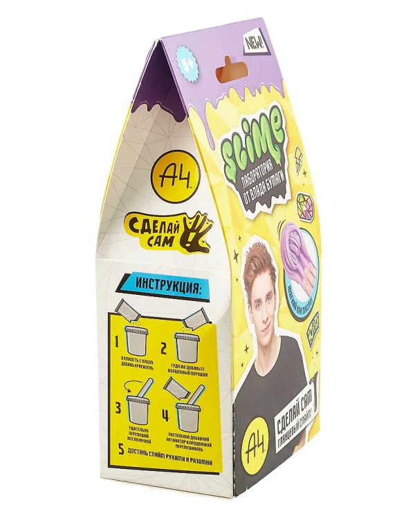 Игрушка для детей старше 5-и лет модели "Slime лаборатория" Влад А4, Butter slime 100 г