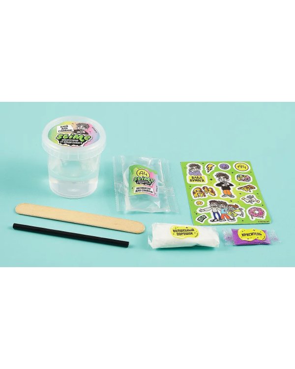 Игрушка для детей старше 5-и лет модели "Slime лаборатория" Влад А4, Butter slime 100 г