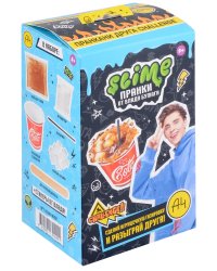 Игрушка для детей модели Slime Лаборатория Пранк Влад А4, Газировка кола