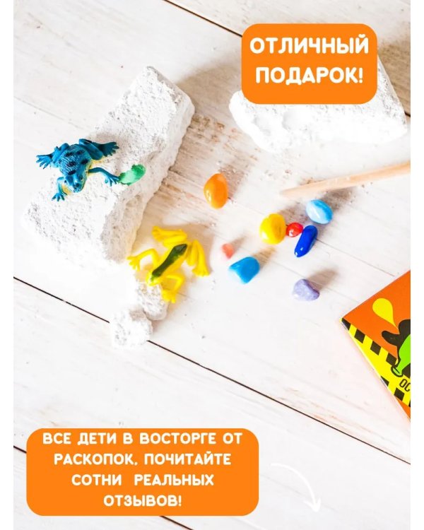 Набор для проведения раскопок Лягушки