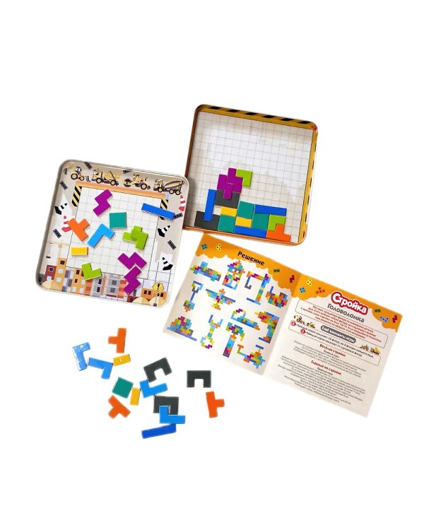 Магнитная игра СТРОЙКА