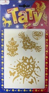 Тату Золотые для мальчиков. Вид 3. BGA-1001С