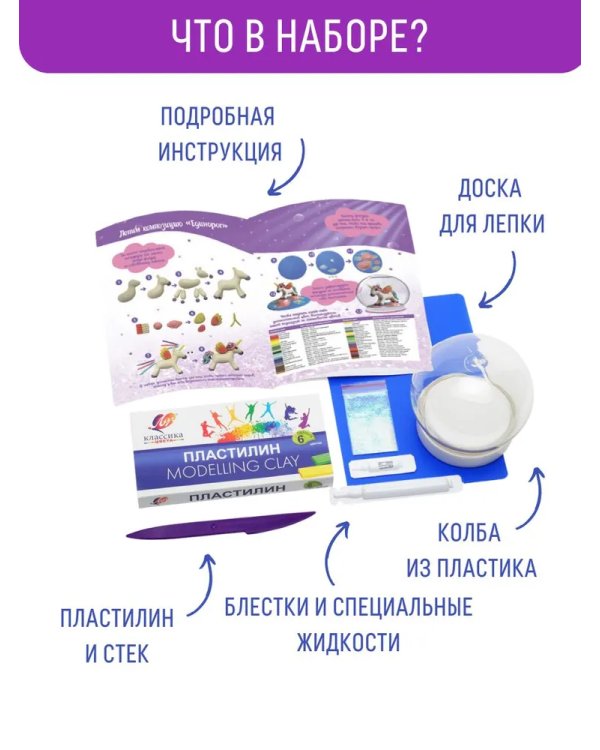 Набор Волшебный шар Единорог