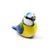 Div016 Игрушка мягконабивная Дивале Синица Лазоревка 13 см