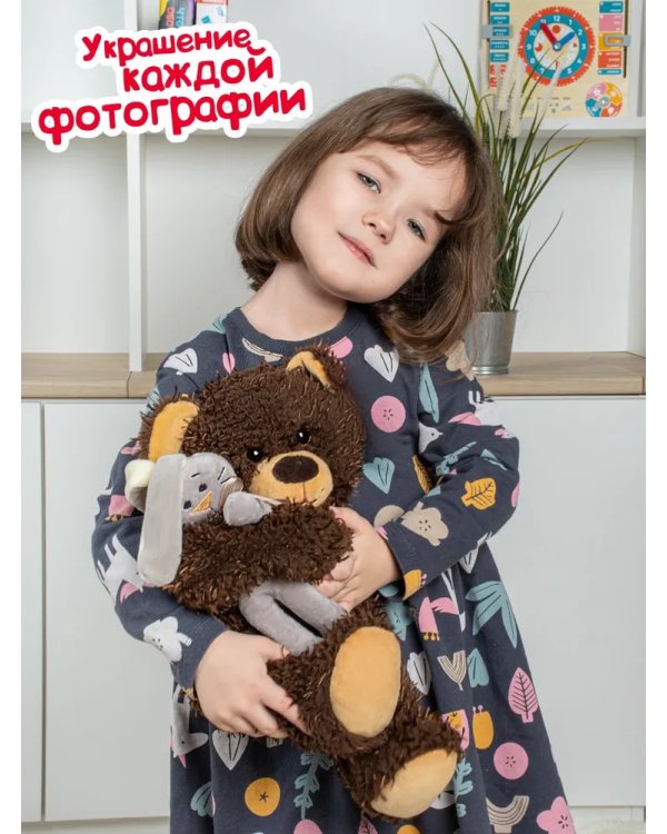 Медвежонок Чиба с зайцем