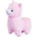 Игрушка Альпака розовая 28 см