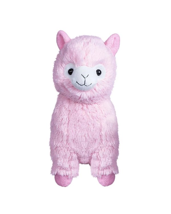 Игрушка Альпака розовая 28 см