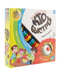 Игра детская настольная "Кто быстрее?"