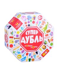 Игра детская настольная "Супер Дубль"