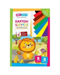 Набор цветного картона.Львенок (арт.211.10)