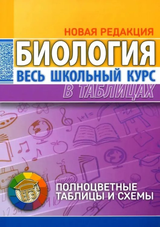 Биология. Весь школьный курс в таблицаx Биология.8е изд.