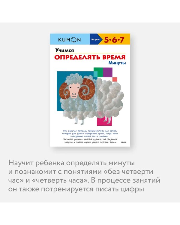 Учимся определять время. Минуты
