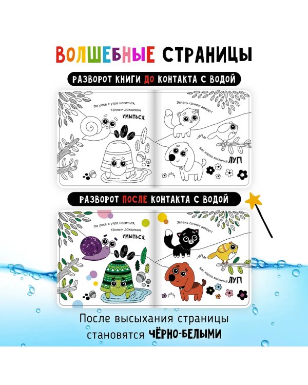 Книжка для купания. Считалочка-купалочка