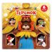 Книга с окошками и фигурками сортер. Теремок