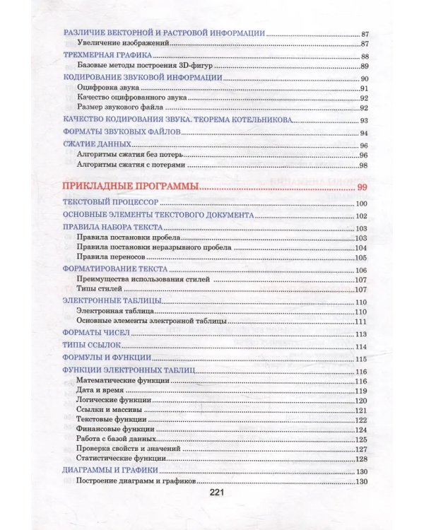 Информатика. Весь школьный курс в таблицаx