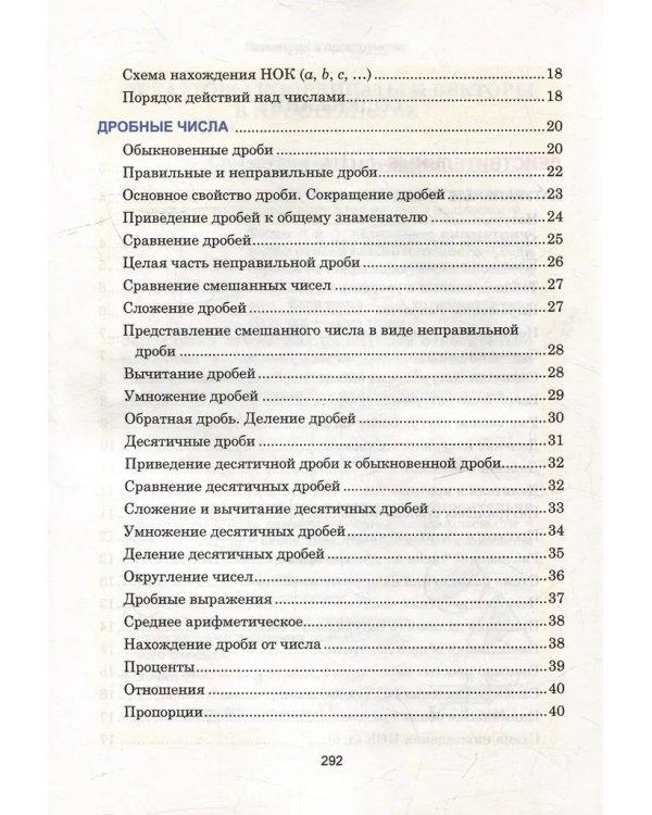 Математика. Весь школьный курс в таблицаx