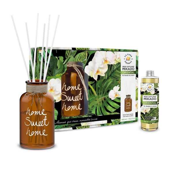 Home Sweet Home Green Tea &amp; Lemon Reed Diffuser 400ml