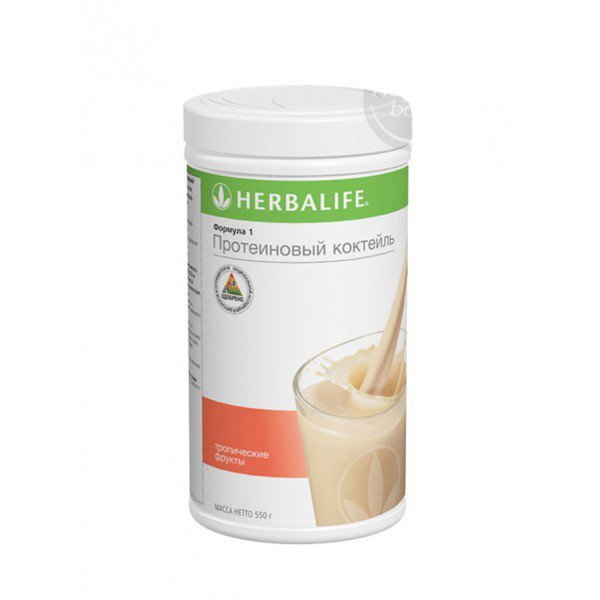 Протеиновый коктейль Формула 1 со вкусом тропических фруктов Протеиновый коктейль Формула 1 со вкусом тропических фруктов
