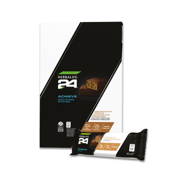 Протеиновый батончик Herbalife24® Achieve со вкусом шоколадного печенья 6 x 60 г Протеиновый батончик Herbalife24® Achieve со вкусом шоколадного печенья 6 x 60 г