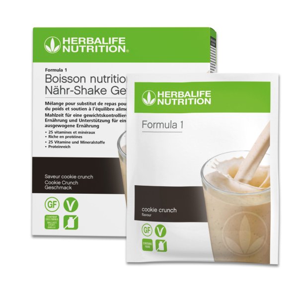 Formula 1 Коктейль со вкусом хрустящего печенья, 7 порционных упаковок