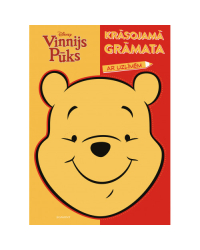 Винни-Пух. Книжка-раскраска с наклейками. Disney Repted Edition.