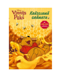 Винни-Пух. Книжка-раскраска с большими наклейками