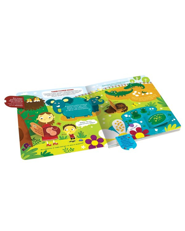 Книжка с окошками. Откуда берутся дети?