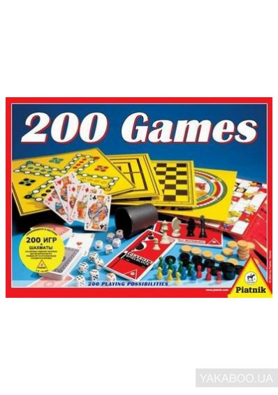 Обложка книги «PIATNIK 200 игр (LV/RU)»