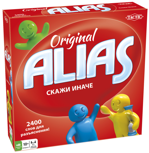 Обложка книги «TACTIC Игра Alias Original (RUS)»
