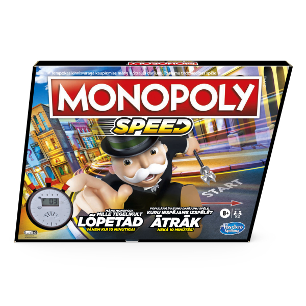 HASBRO MONOPOLY Гонка (EE/LV)