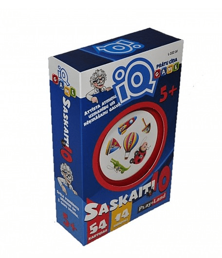 Kāršu spēle - Saskaiti10 (5+)