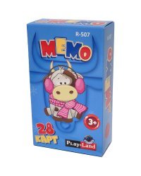 Карточная игра МЕМО. Коровка
