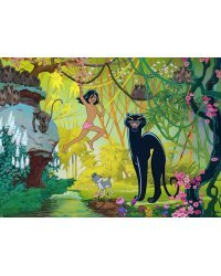 Пазл "Маугли и бандерлоги" (60 элементов)