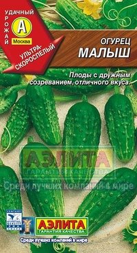Семена. Огурец пчелоопыляемый "Малыш"