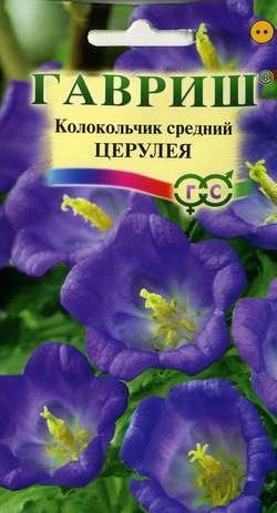 Семена. Колокольчик средний "Церулея" (вес: 0,1 г)
