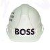 Каска «Boss», белая