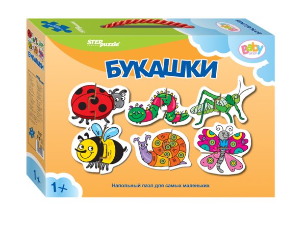Обложка книги «Напольный пазл «Букашки»»