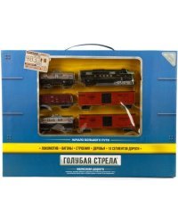 Железная дорога "Голубая стрела", длина пути 403 см