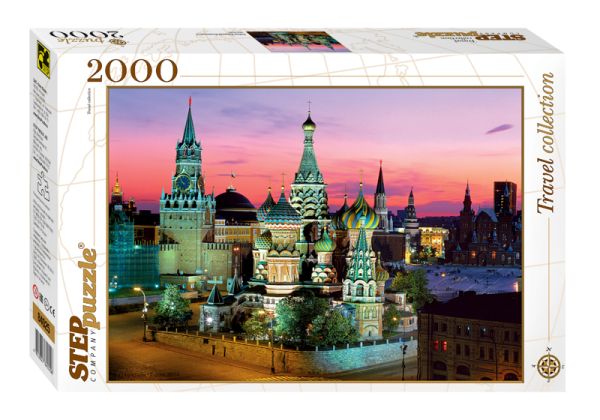Пазл "Собор Василия Блаженного", 2000 элементов